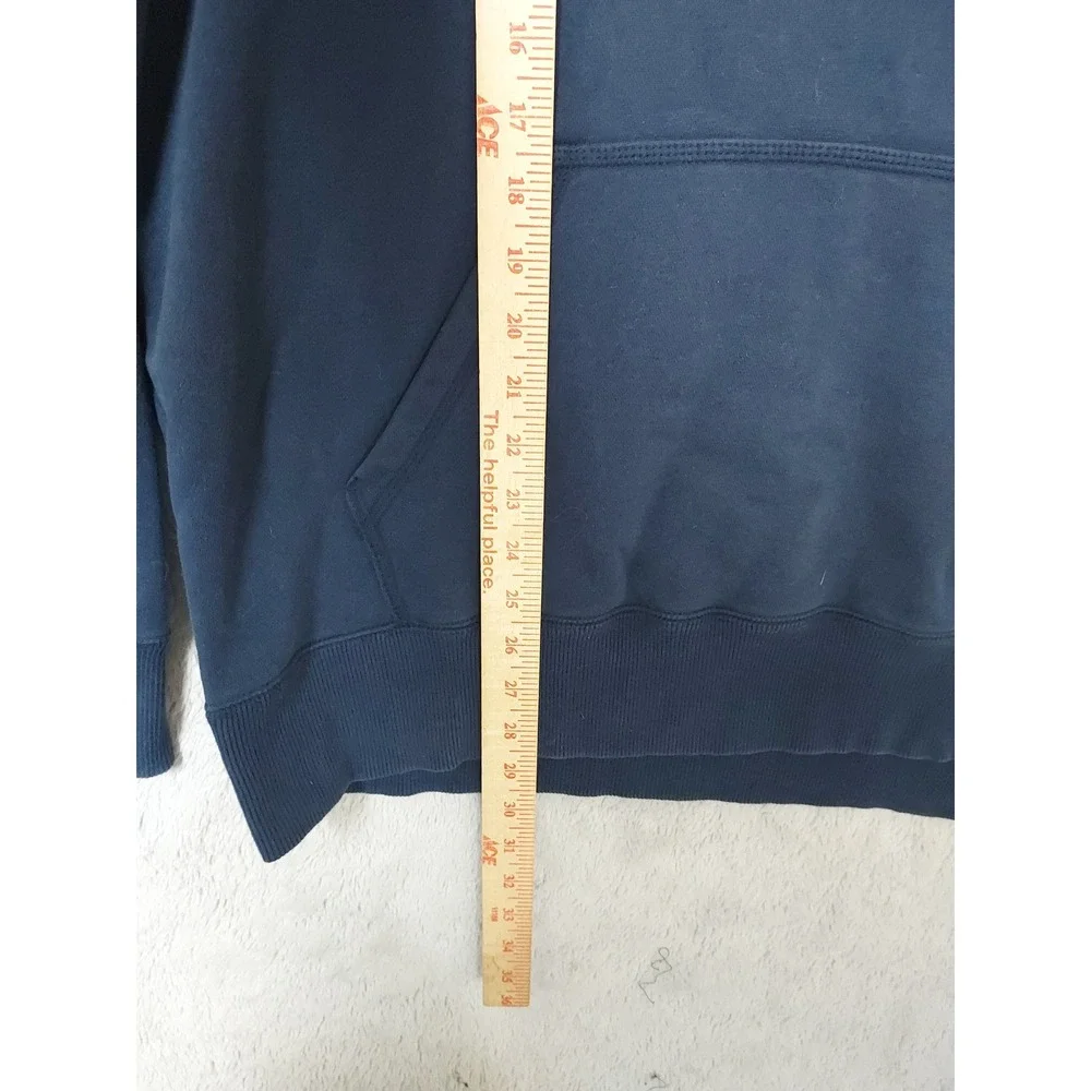 West Virginia Mountaineers Hoodie Mens XL Nike Fleece NCAA Hoodie Navy Blue Logo